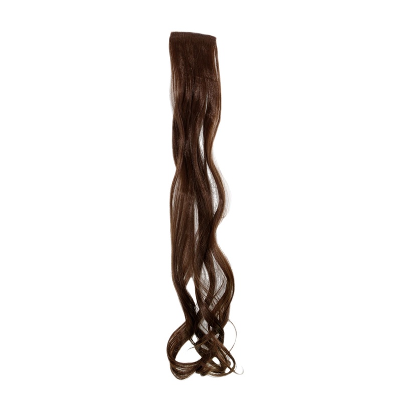 2 Clips Extension strand wavy 65 cm light brown YZF-P2C25-8
