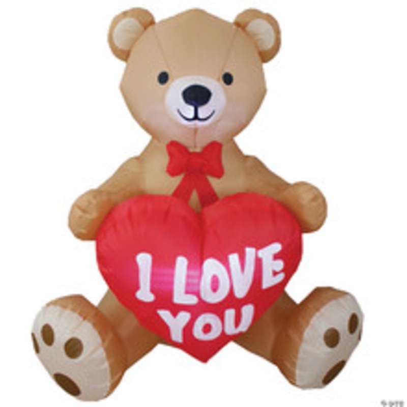 I Luv U Bear Inflate 4′