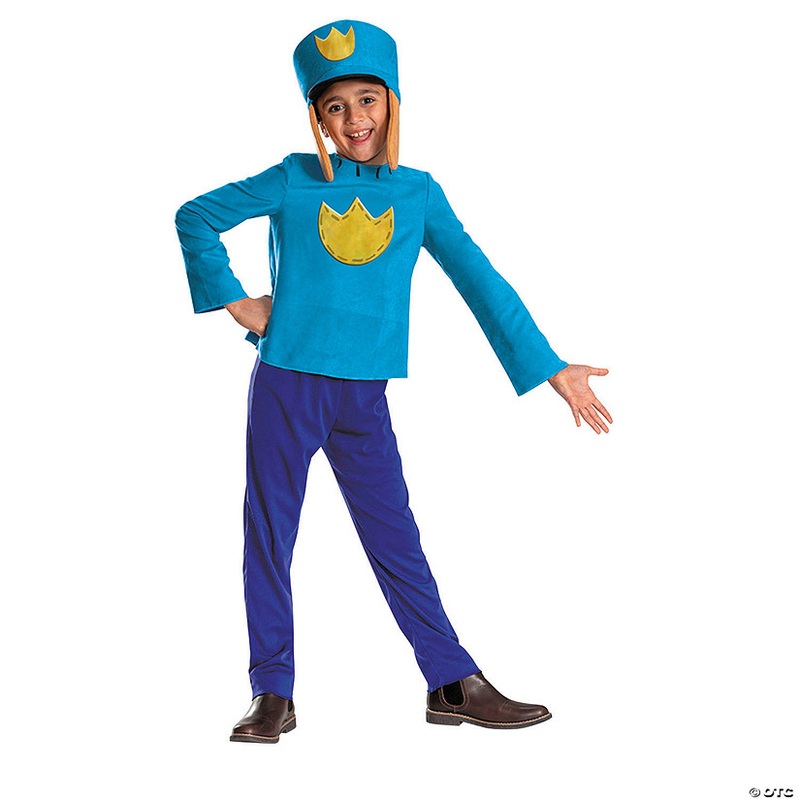 Kids Classic Dog Man Dog Man Jumpsuit Costume