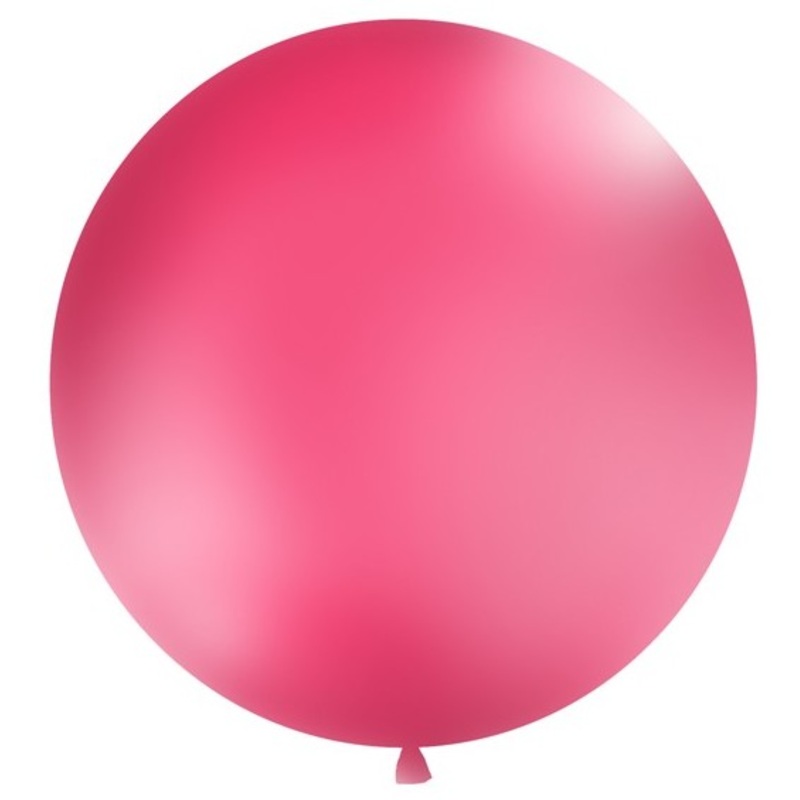 XXL balloon party giant pink 1m