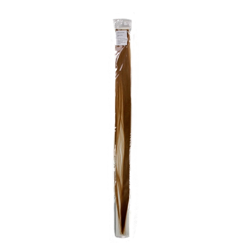1 Clip Clip-In Strand Hair Extension Straight Blonde FKJ-1-22