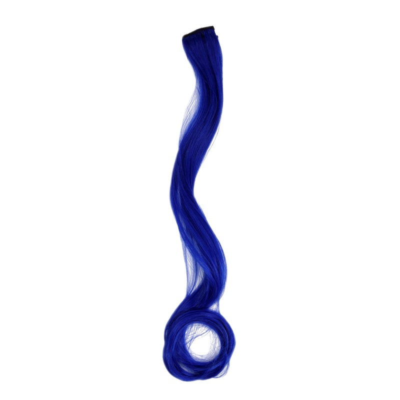 1 Clip Extension strand wavy 65 cm royal blue YZF-P1C25-T2512