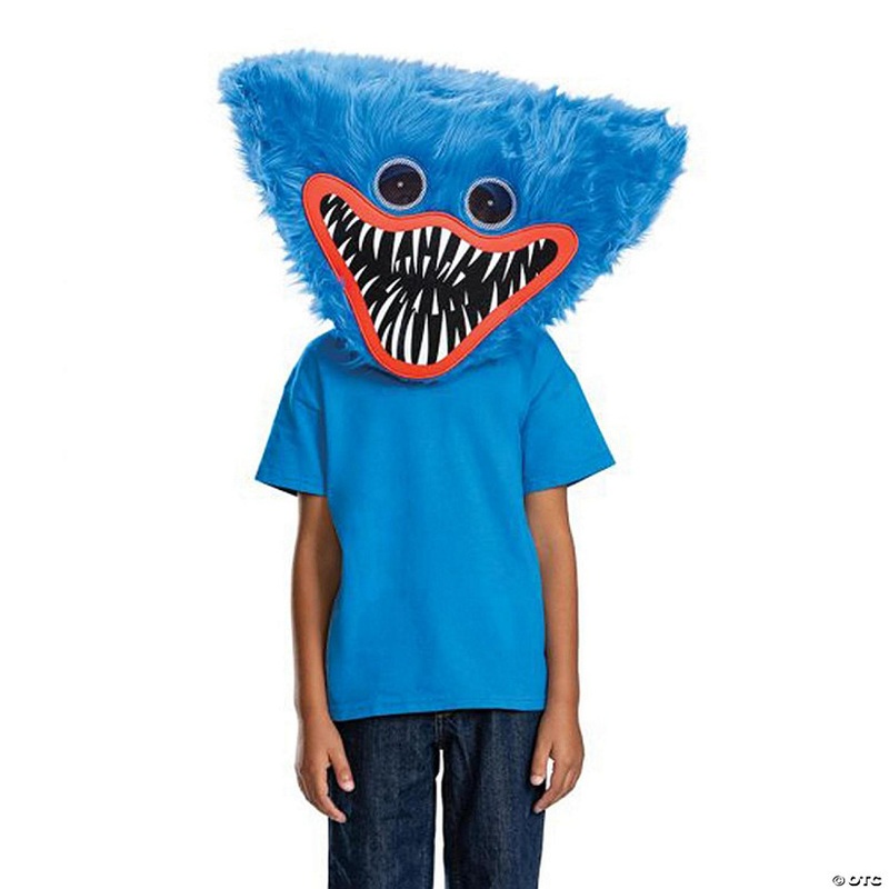 Poppy Playtime Huggy Wuggy Plush Mask Universal Unisize 8+