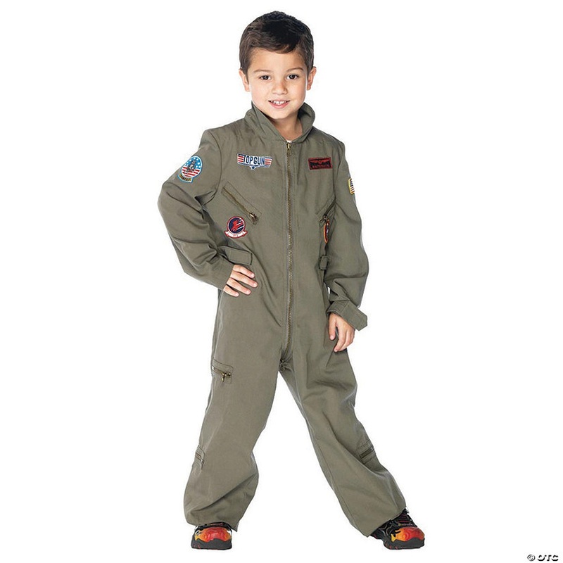 Boy’s Top Gun Flight Suit Costume