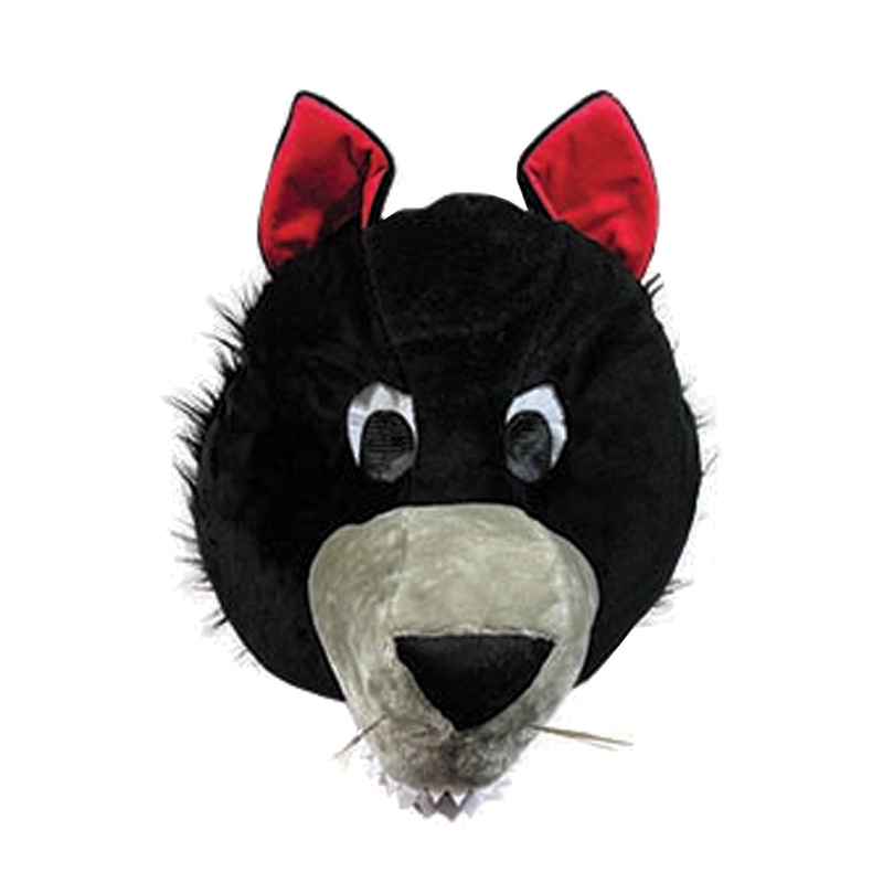 Wolf Mascot Mask Standard|Standard