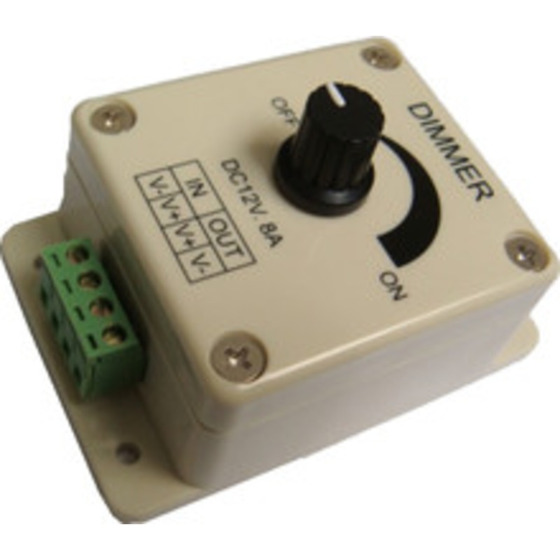 12-Volt Deluxe Dimmer for Lights and Motor Speed Controller