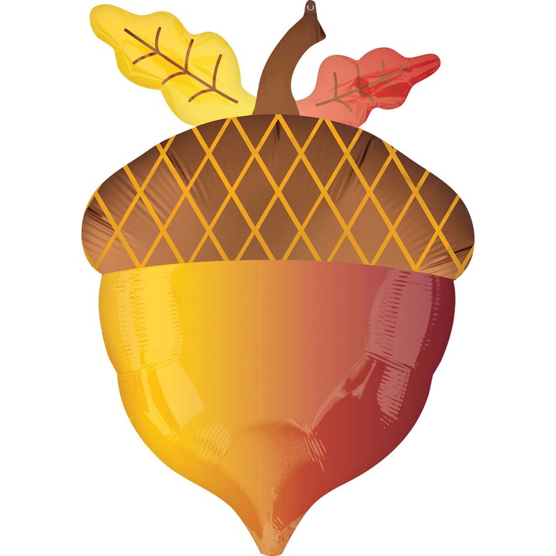Foil balloon acorn 45cm
