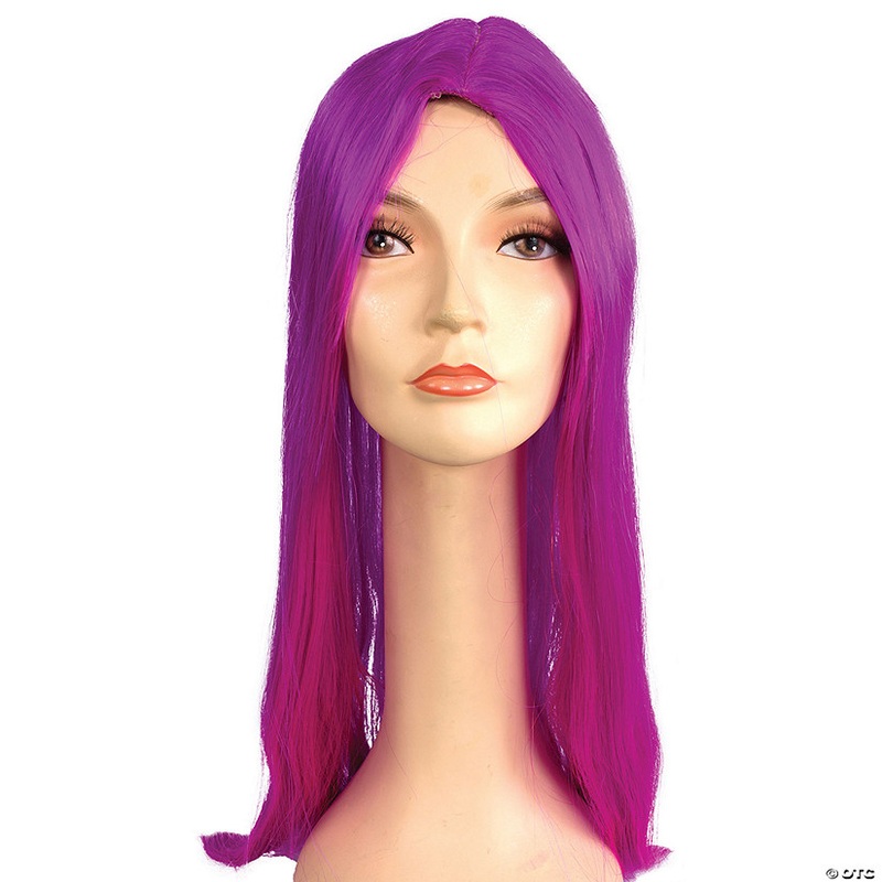 Women’s Straight Long Wig B304A Fuschia