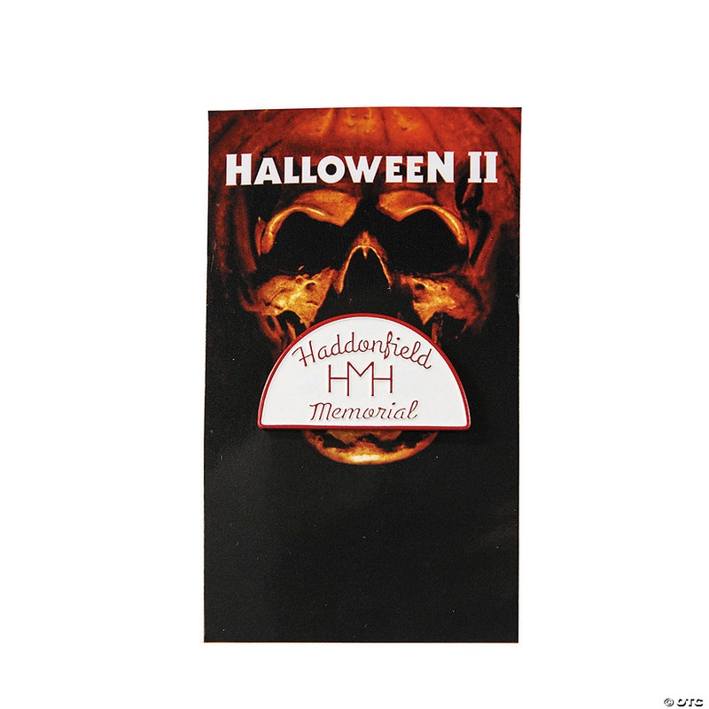 1 1/2 x 3/4 Halloween II Haddonfield Memorial Hospital Collectible Enamel Pin