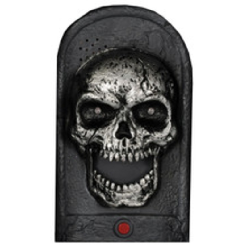 DOOR BELL SKULL LIGHT-UP