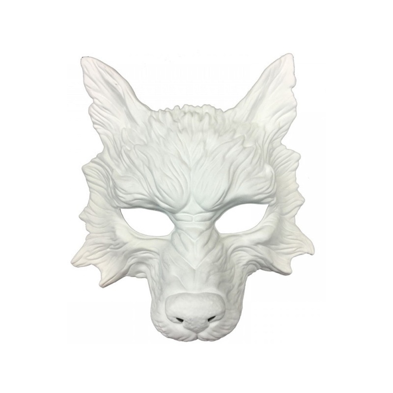 Snow Wolf Half Mask Standard|Standard