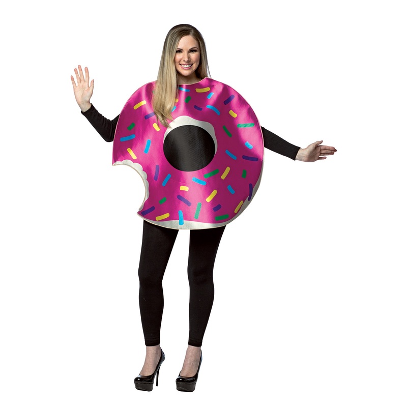 Strawberry Donut Adult Costume One Size