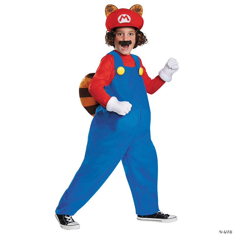 Kids Deluxe Super Mario Bros. Raccoon Costume