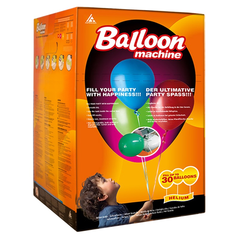 Small helium bottle for approx. 30 balloons