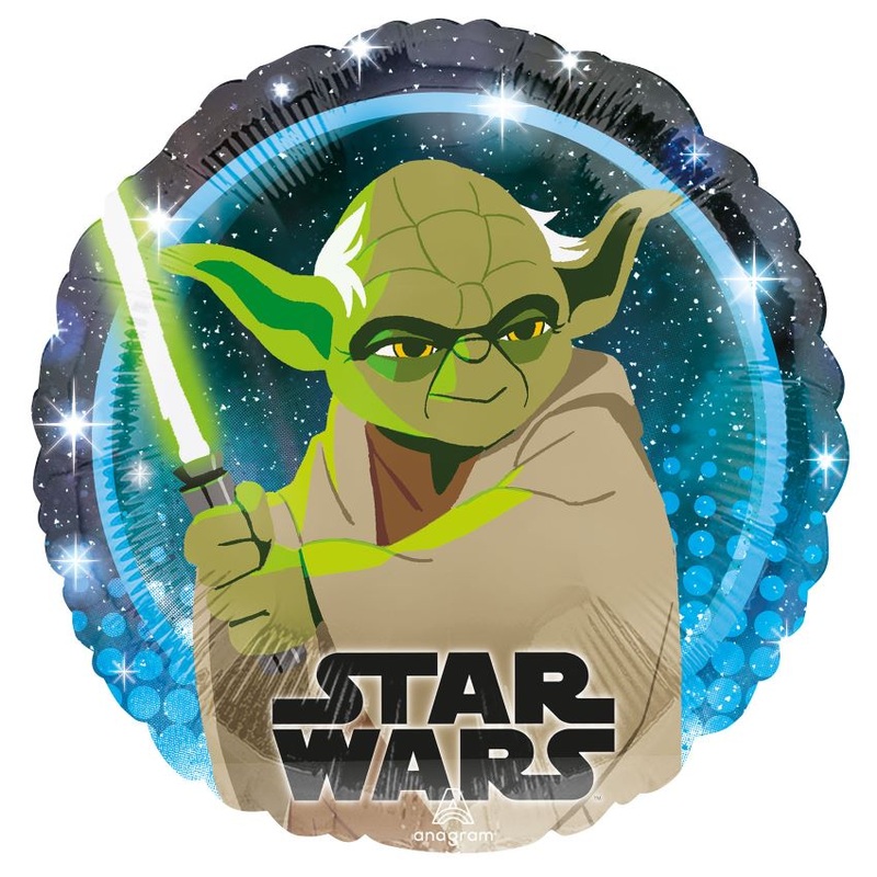 Yoda foil balloon 46cm