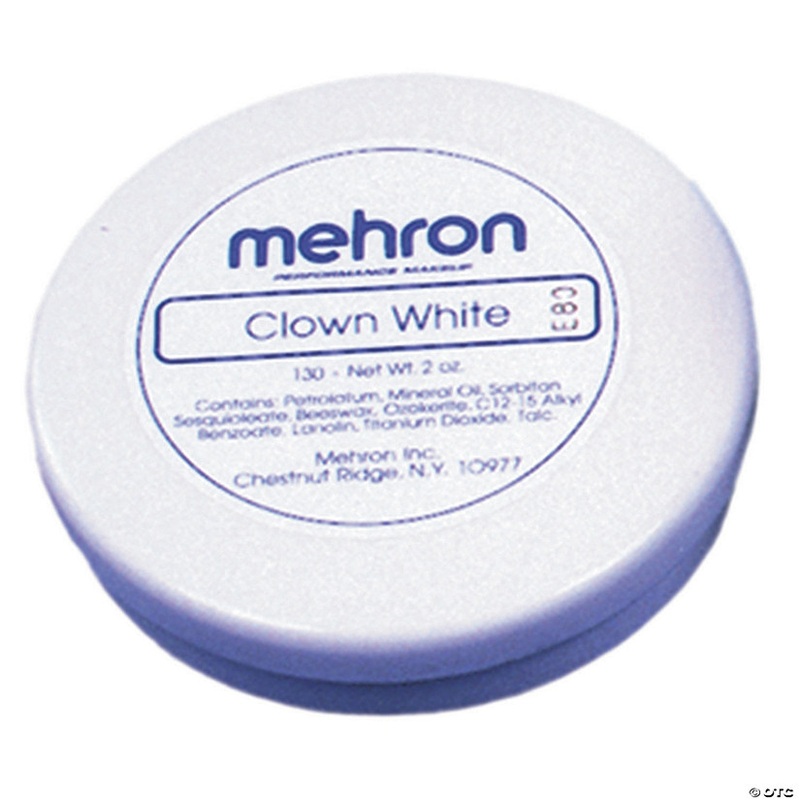 White Clown Makeup 2 OZ