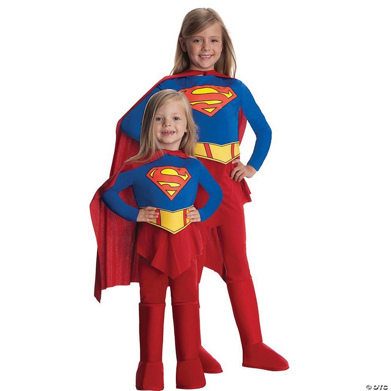Girls Supergirl Costume|SMALL
