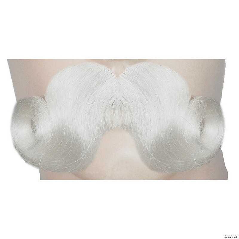 Santa Mustache Yak White
