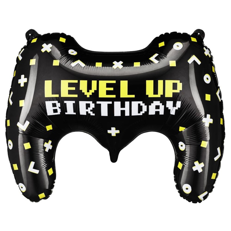 Foil balloon Press Play 75cm
