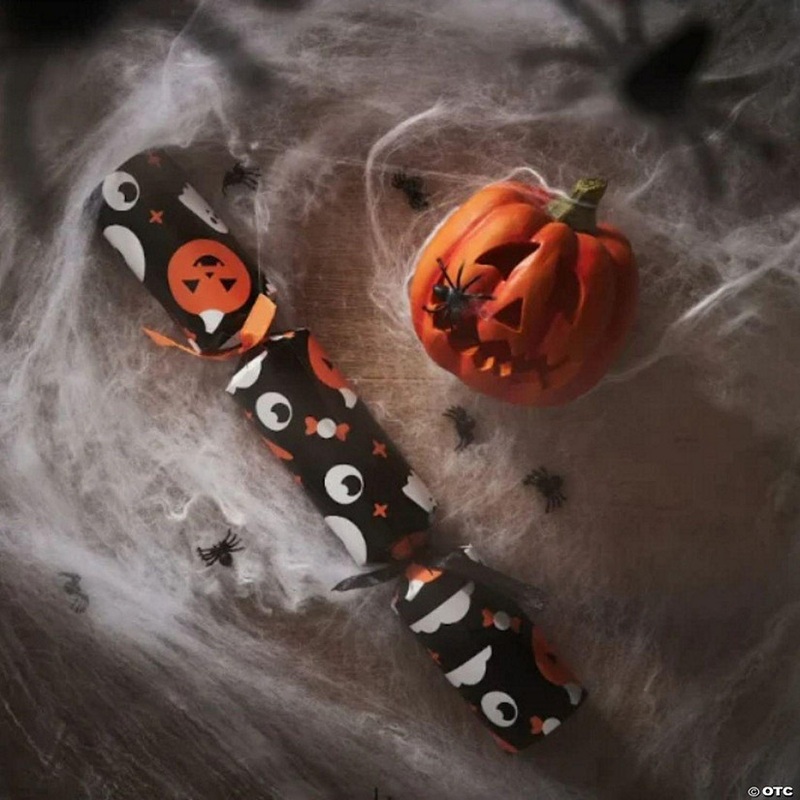 Halloween DIY Party Cracker Flat Pack Kit – 8 pcs