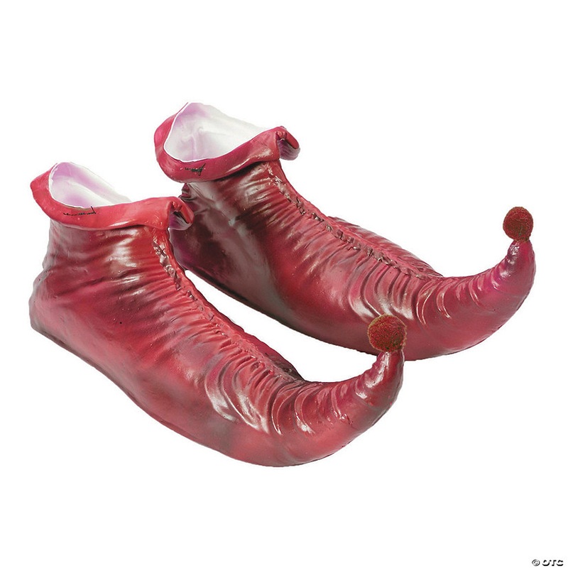 Pointed Toe Red Elf Shoes
