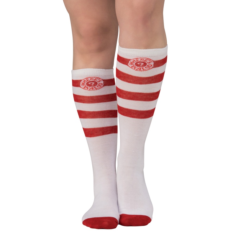 Where’s Waldo Striped Socks One Size