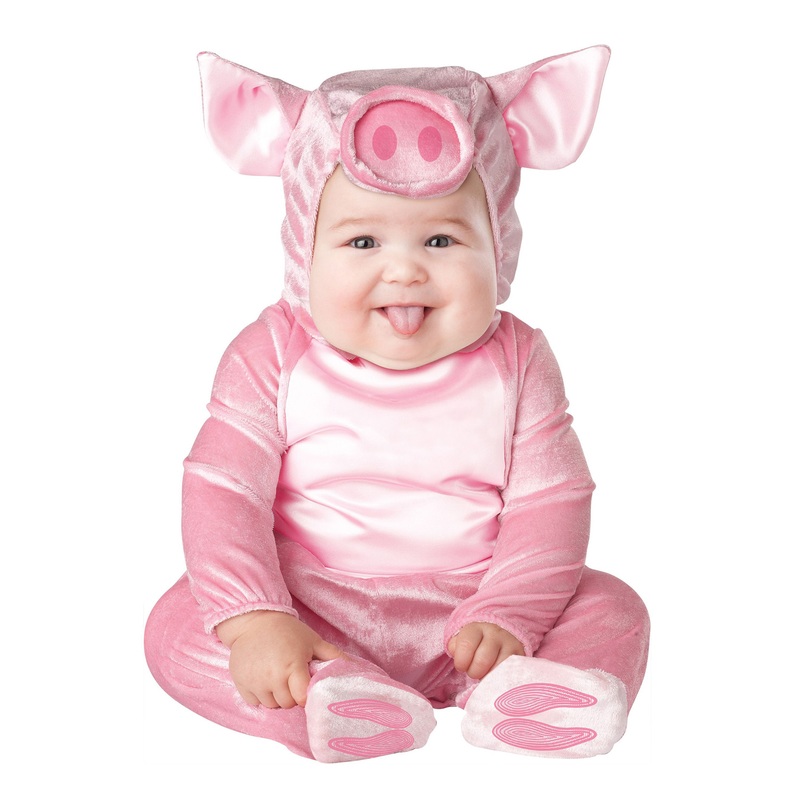 This Lil’ Piggy Infant/Toddler Costume 0-6 Mos.