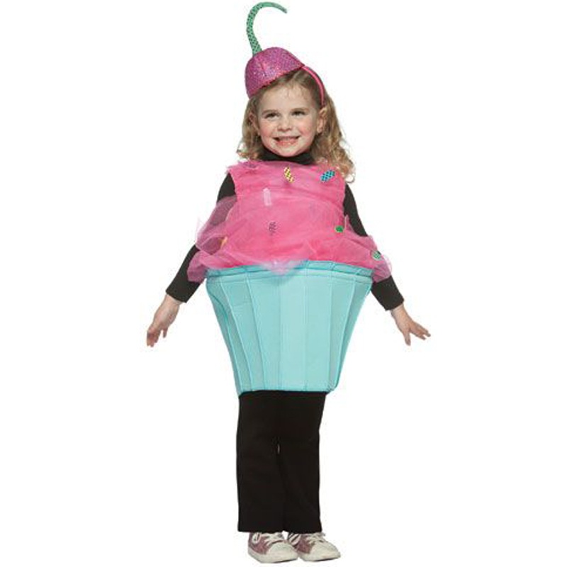 Cupcake Toddler Costume 3-4T|3-4T