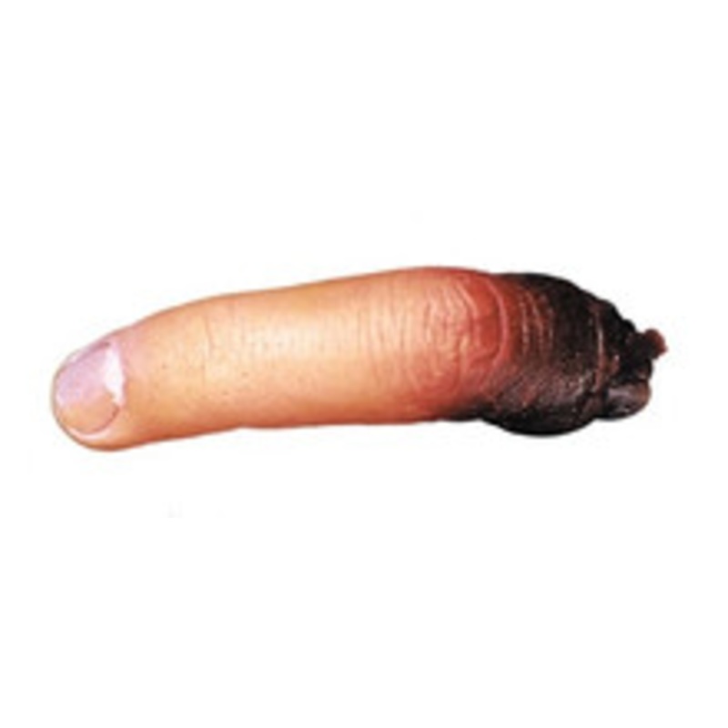 Cut Off Latex Finger Halloween Prop