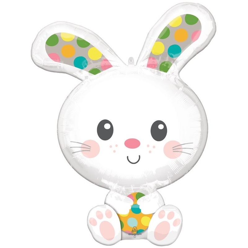 Sweet Bunny foil balloon 58 x 73cm