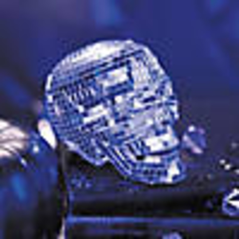 3 3/4 Mini Disco Mosaic Skull Halloween Decoration