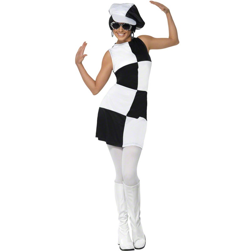 1960’S Party Girl Adult Costume Small
