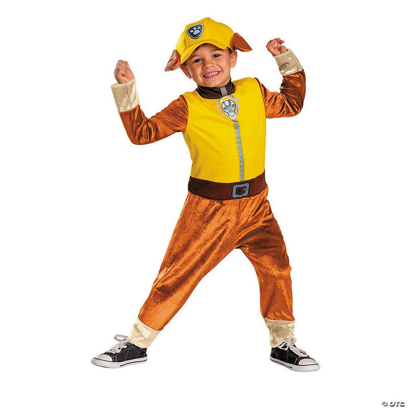 Toddler Classic Paw Patrol Rubble Jumpsuit Costume