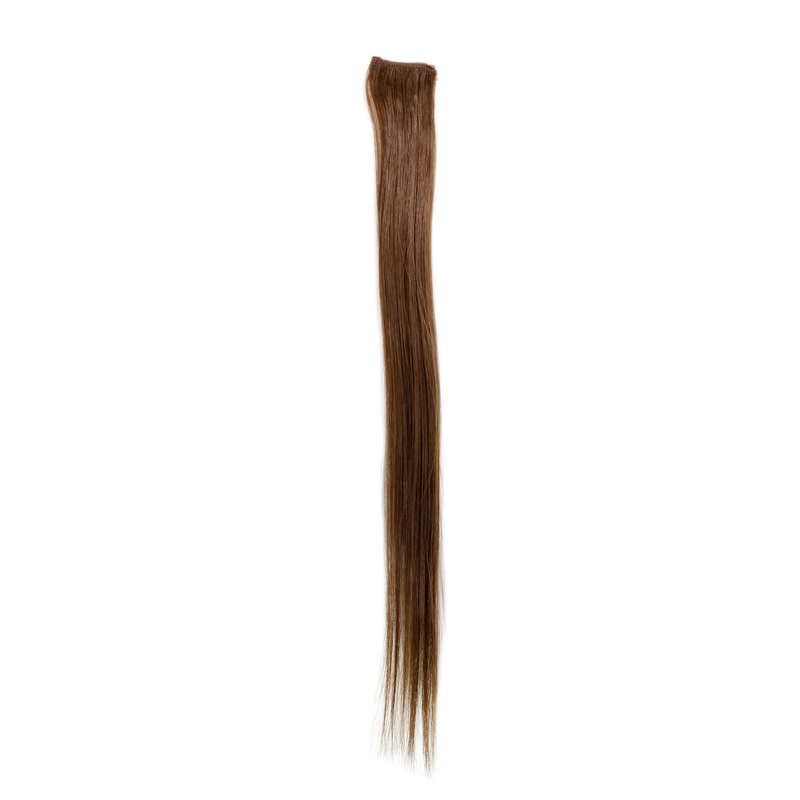 1 Clip-In Extension Strand Straight 45 cm Medium Brown Brown YZF-P1S18-10