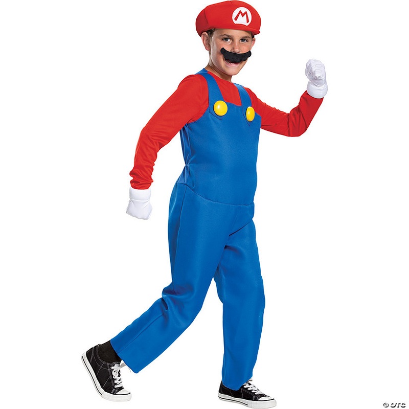 Kids Deluxe Super Mario Bros. Mario Costume