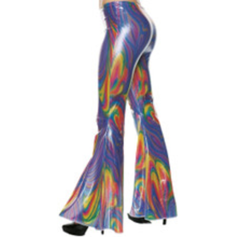 70S SWIRL BELL BOTTOMS LXL