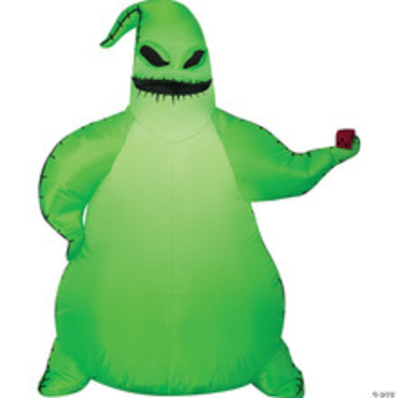 Blow Up Inflatable Green Oogie Boogie Outdoor Yard Decoration