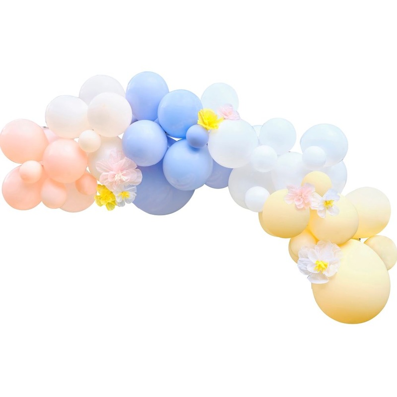 Spring awakening balloon garland 60 pieces