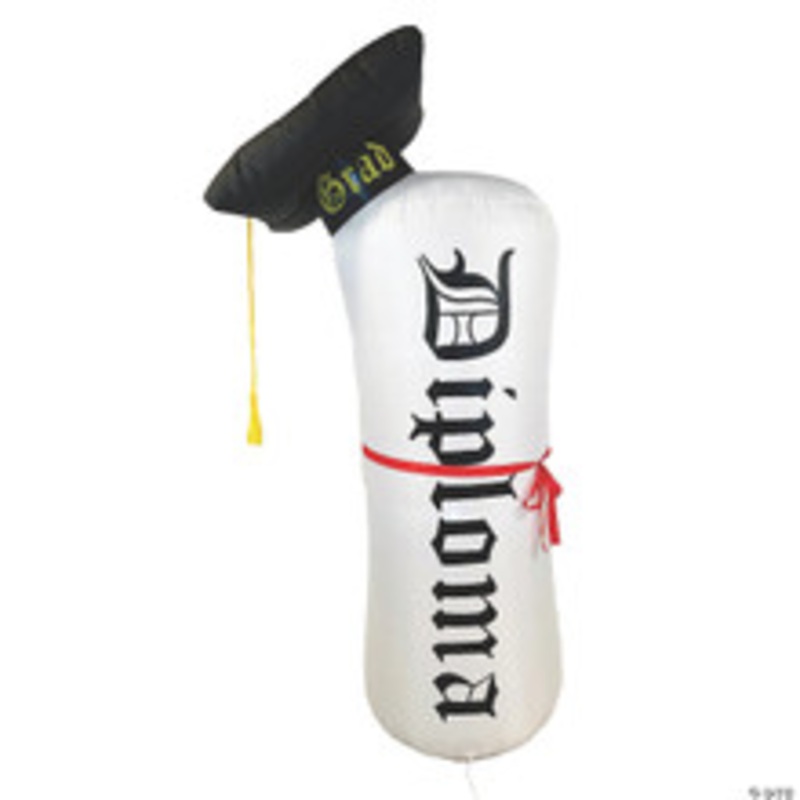 84 Blow Up Inflatable Diploma Outdoor Yard Decoration