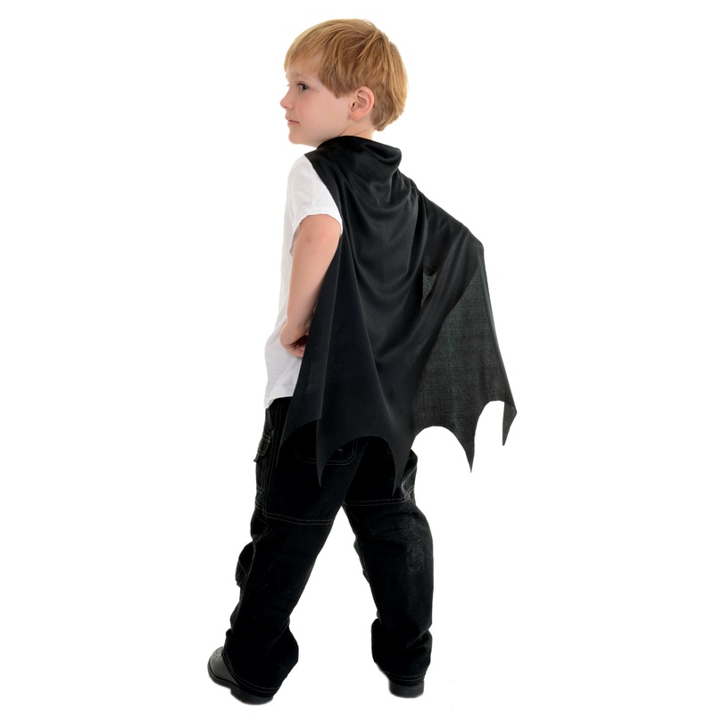 Black Bat Cape One Size|One Size