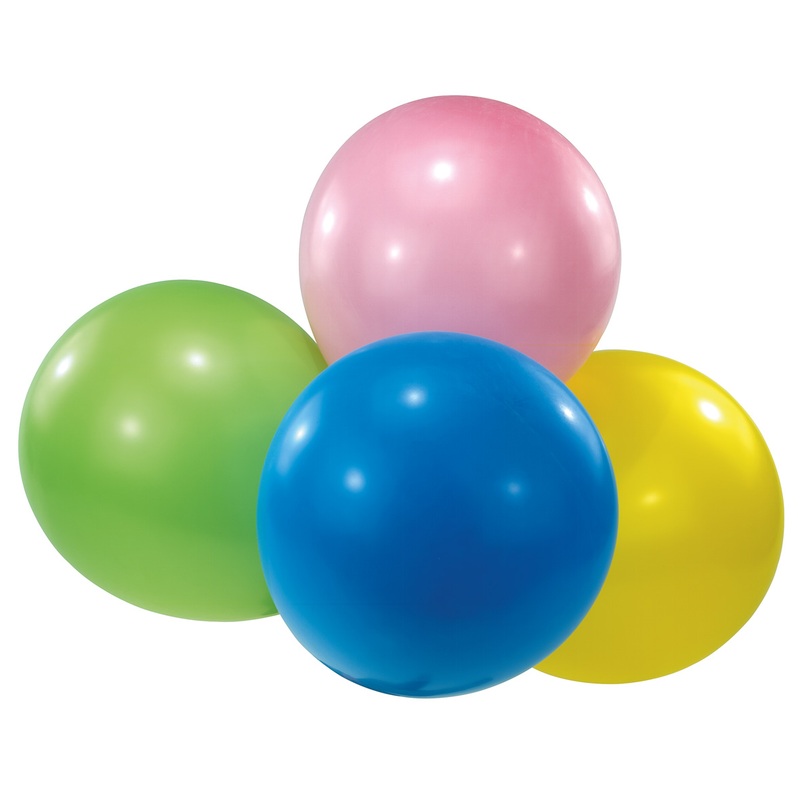 Set of 4 maxi balloons 41 cm