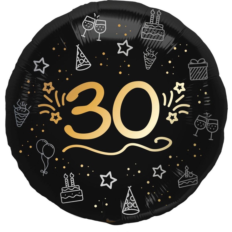 30th Glam Foil Balloon 45cm