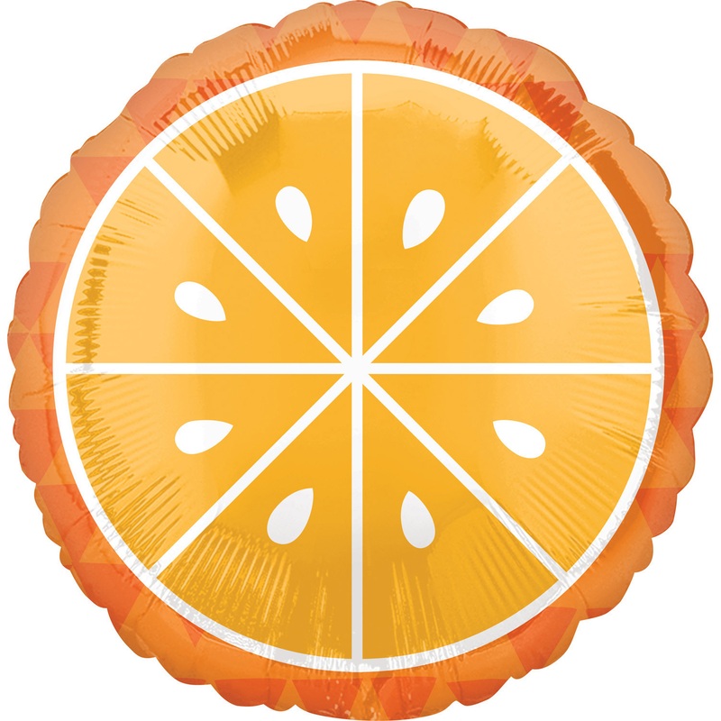Cheeky Fruits Balloon Orange 45cm