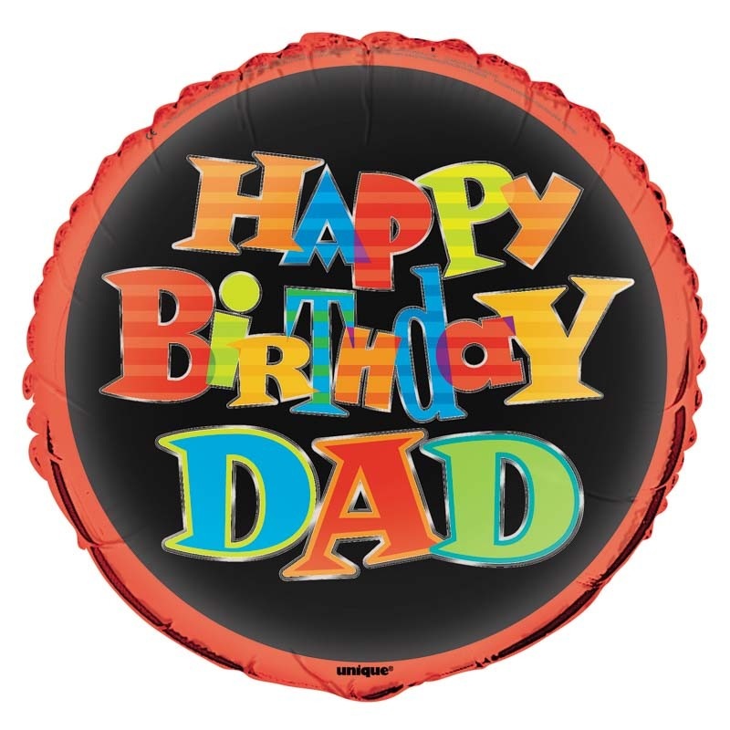 Foil balloon Happy Birthday Dad Party