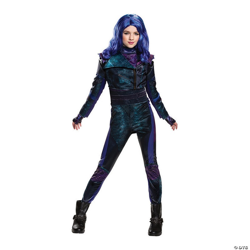 Girl’s Deluxe Disney’s Descendants 3 Mal Jumpsuit Costume