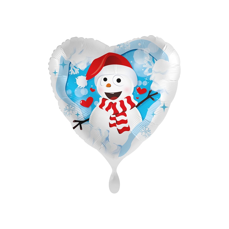 Lovely Snowman foil balloon 71cm