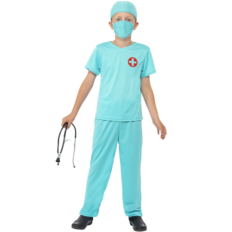 Surgeon Child Costume Small|Small|Medium|Large