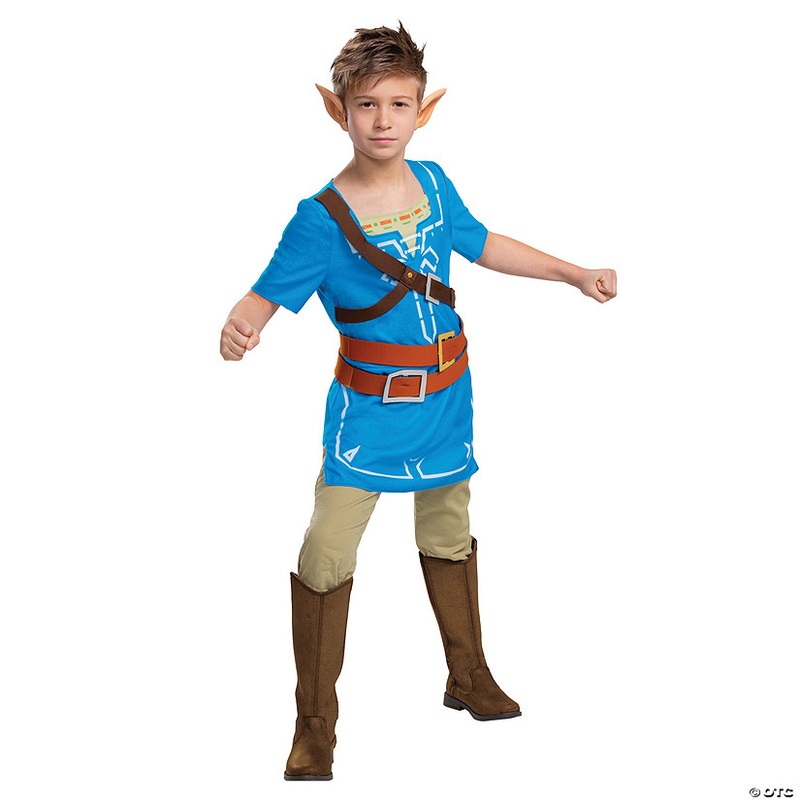 Kids Classic The Legend of Zelda: Breath Of The Wild Link Costume