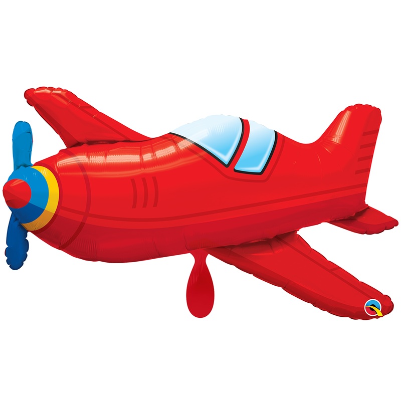 Qualatex airplane foil balloon 91cm