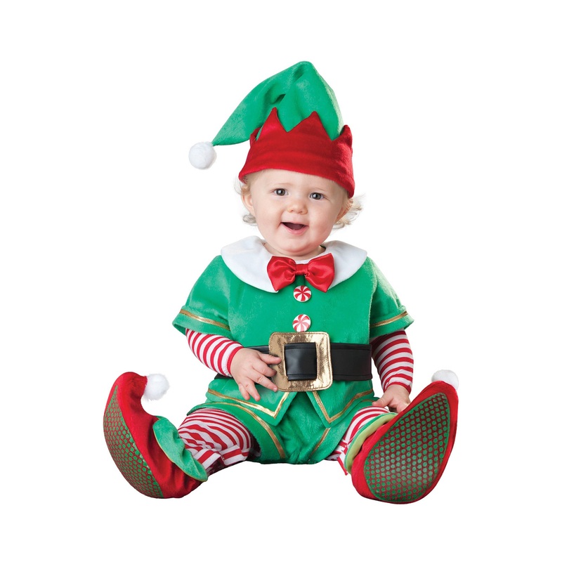 Santa’s Lil’ Elf Infant/Toddler Costume X-Small (0-6 Mos.)